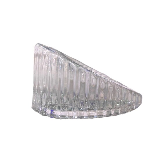 PartyLite - Heart Shaped 24% Lead Crystal - Candle Holder For Votive / Tea Light - Picture 7 of 9
